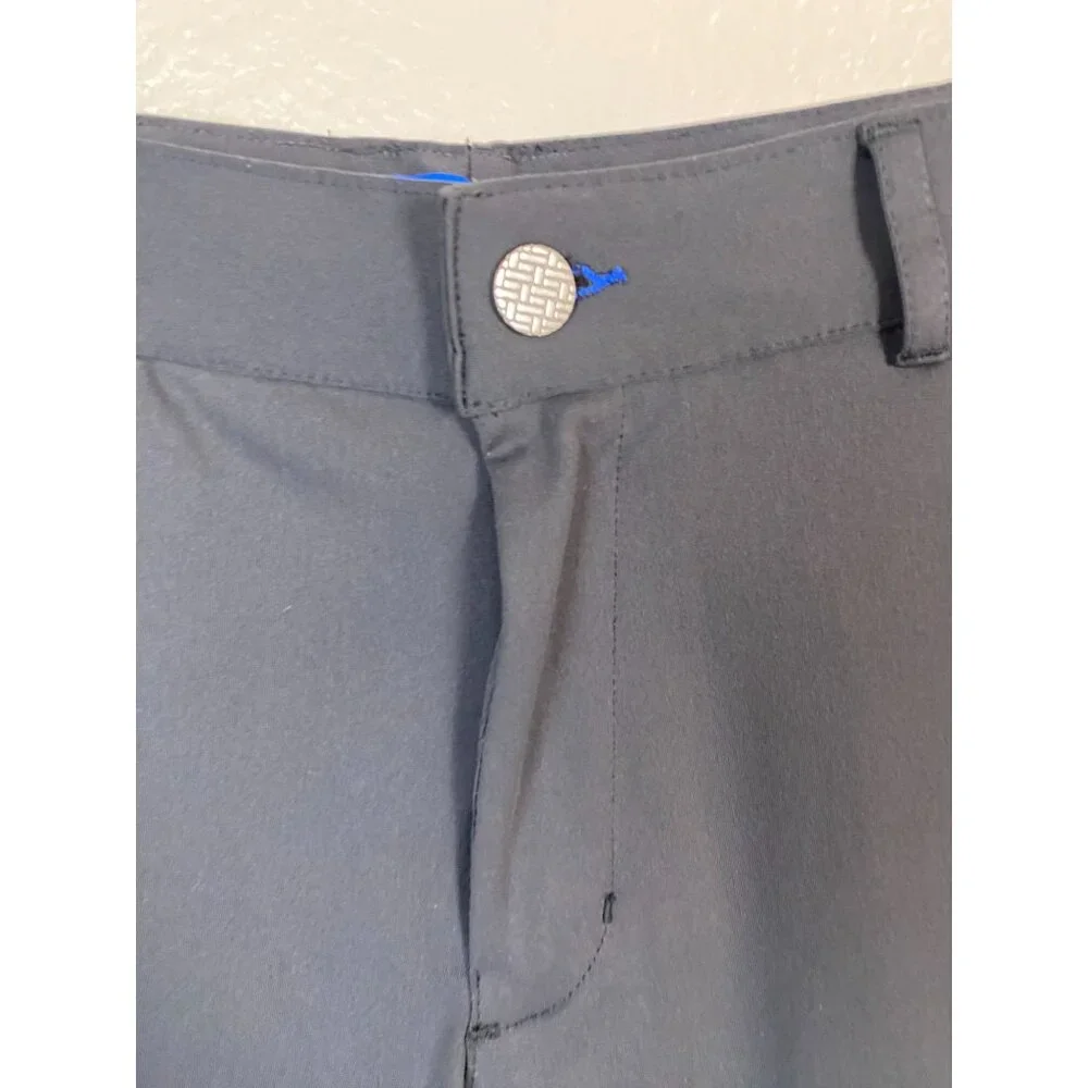 Twillory Mens Tailored Fit Performance Pants 30x32‎ Gray Stretch Golf Neutral